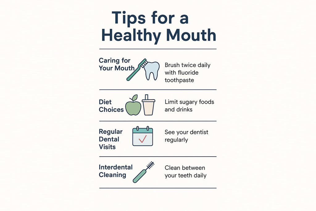 tips for a healthy mouth