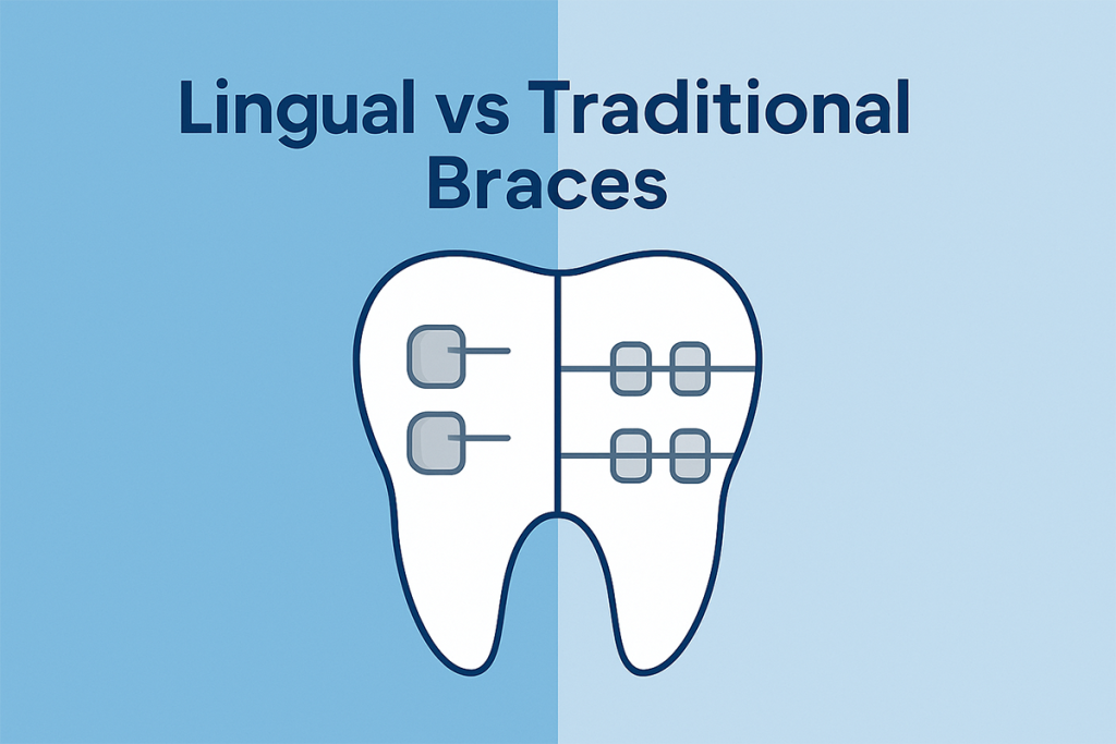 lingual vs traditional braces
