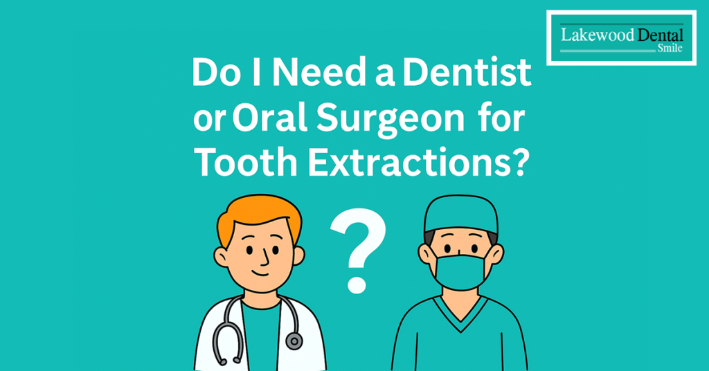 Dentist or Oral Surgeon for Tooth Extractions