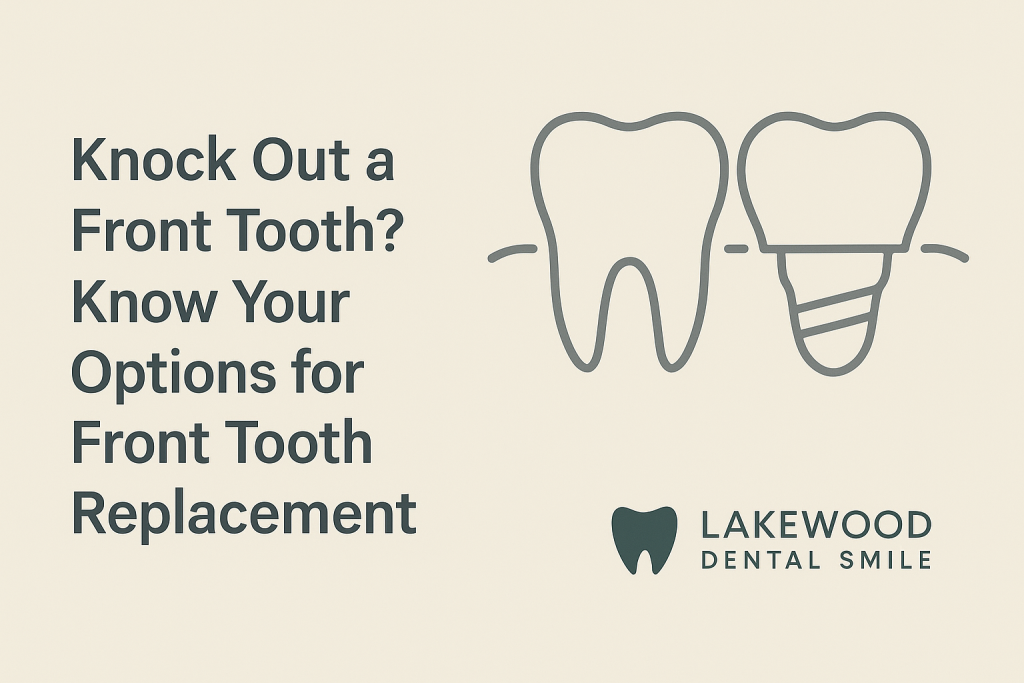 front tooth replacement