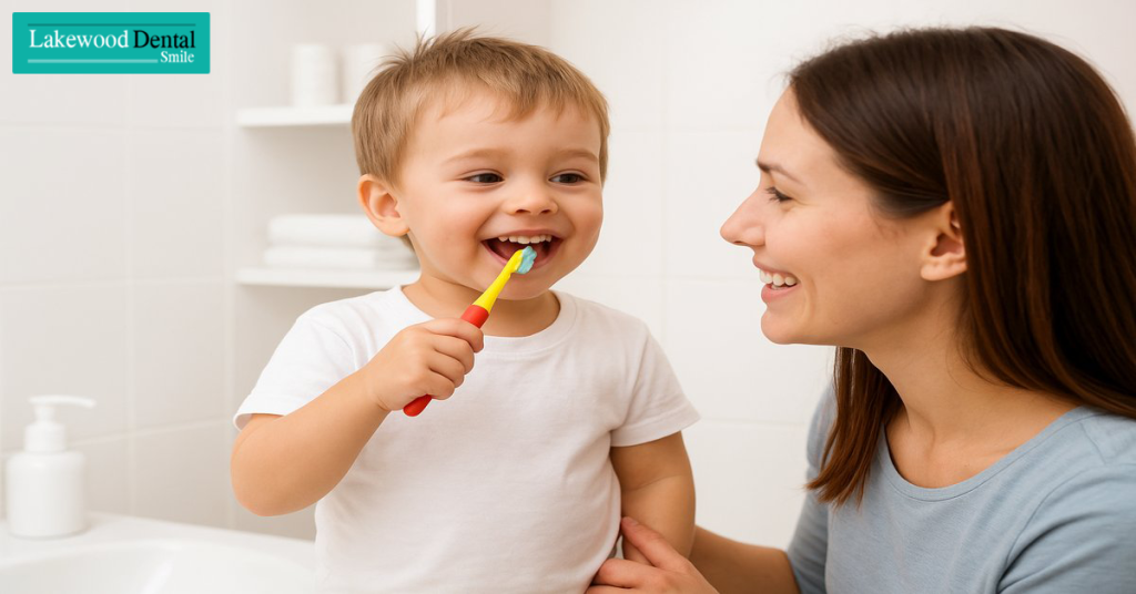 Let Your Child Start Brushing Early