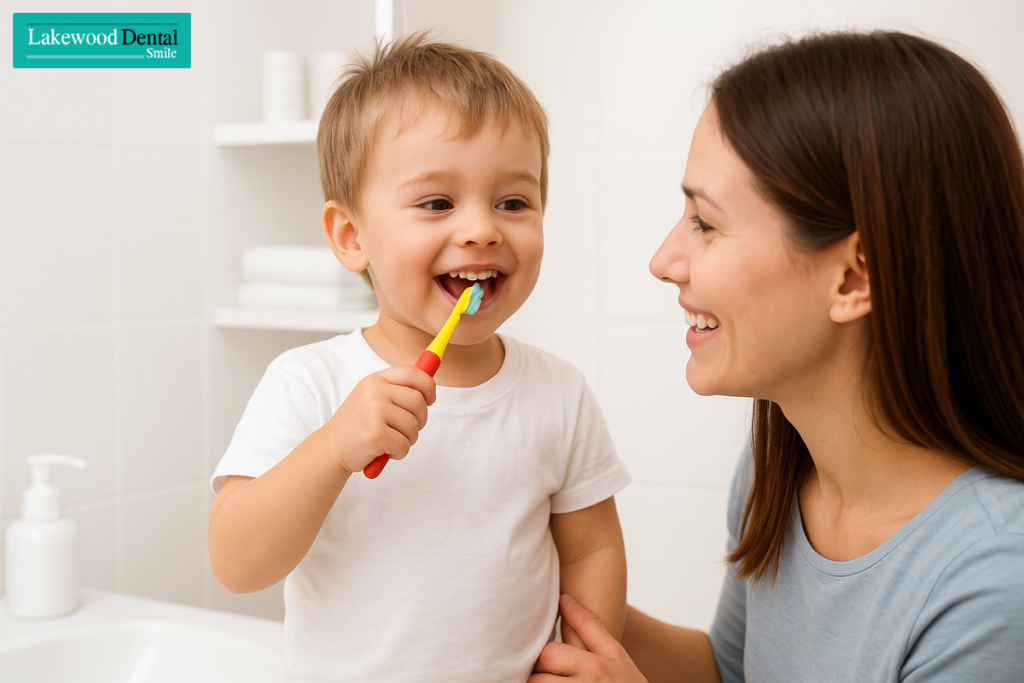 Let Your Child Start Brushing Early