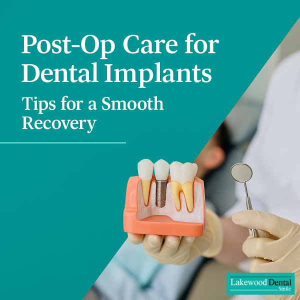 Post-Op Care for Dental Implants-Tips for a Smooth Recovery