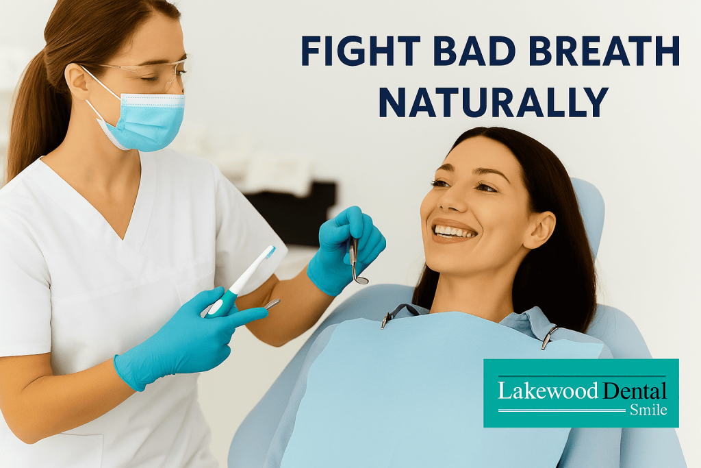 fight bad breath naturally