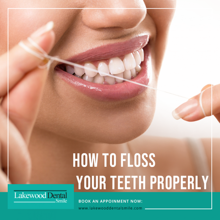 How to Properly Floss Your Teeth Lakewood Dental Smile