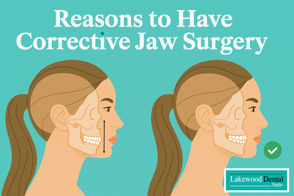 Reasons to Have Corrective Jaw Surgery