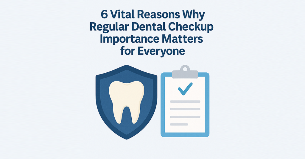 regular dental checkup importance