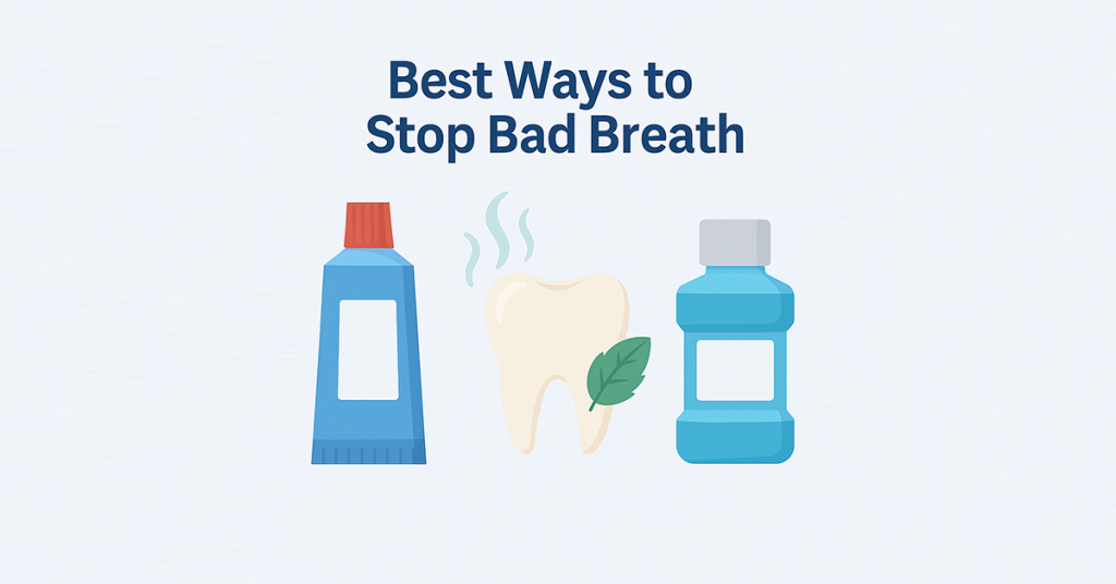 how to stop bad breath