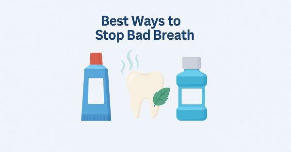 how to stop bad breath