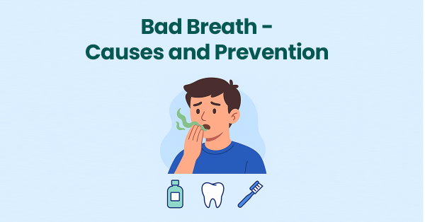 bad breath causes and prevention