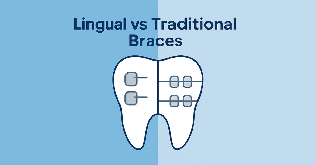 lingual vs traditional braces