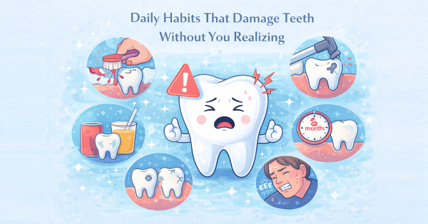 daily habits that damage teeth