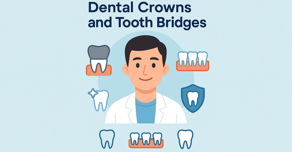 dental crowns and tooth bridges