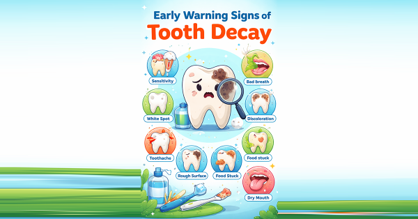 early warning signs of tooth decay