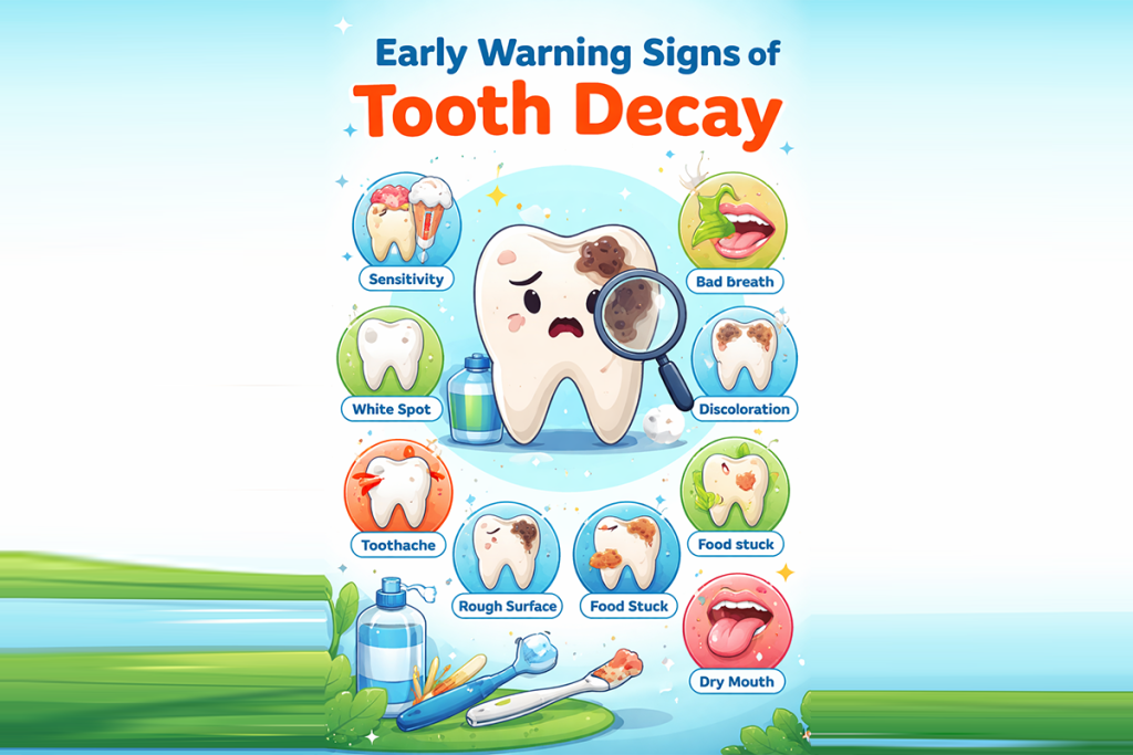 early warning signs of tooth decay