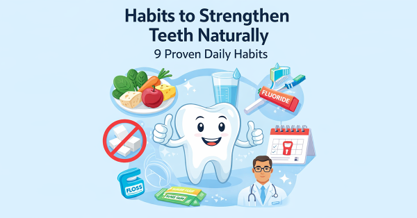 habits to strengthen teeth