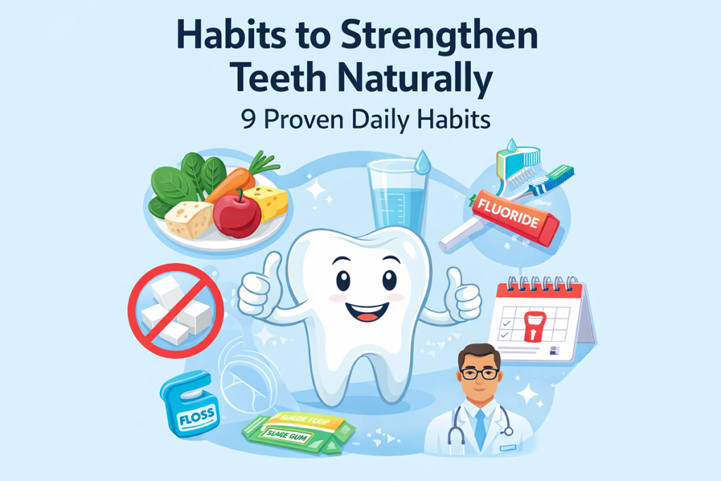 habits to strengthen teeth