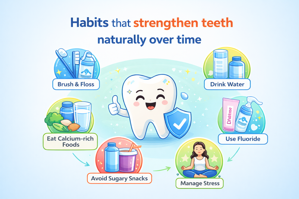 strengthen teeth naturally