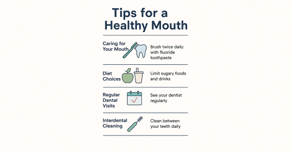 tips for a healthy mouth