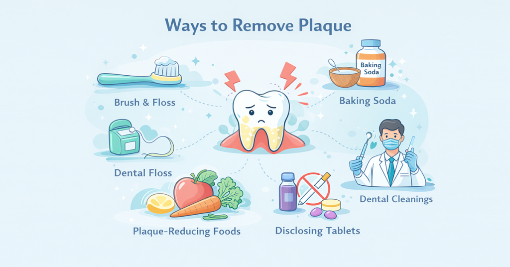 ways to remove plaque