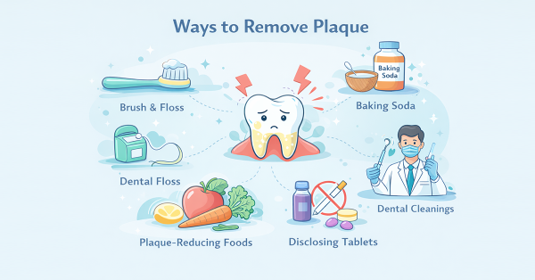 ways to remove plaque