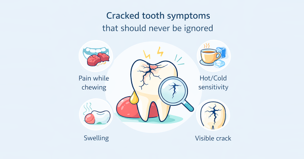 cracked tooth symptoms