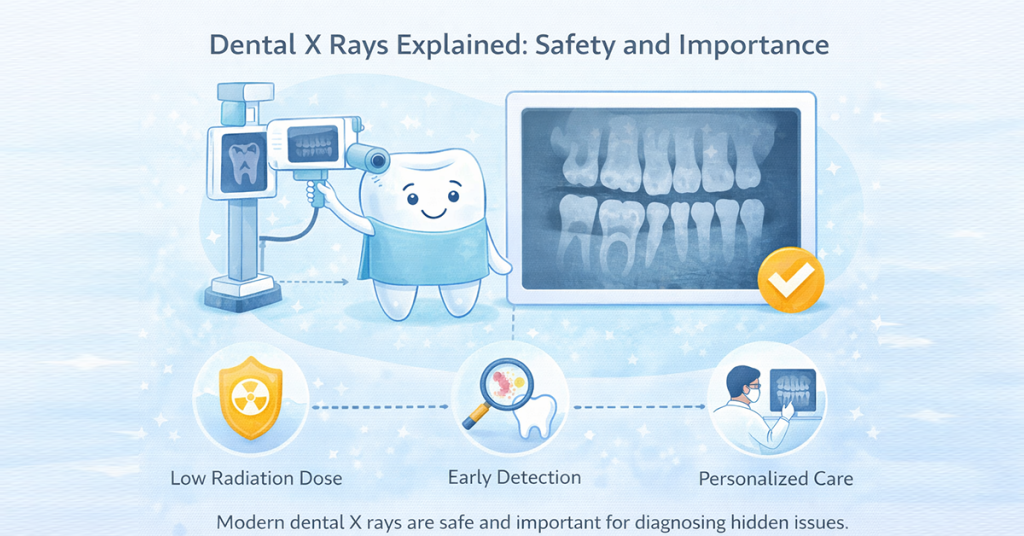 Dental X rays safety
